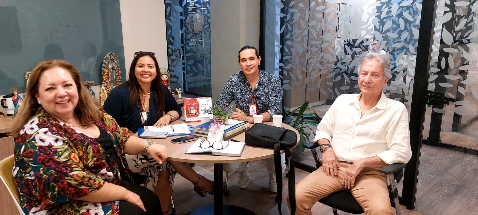Encuentro de apoyo y escucha con participantes del acompañamiento psicosocial.